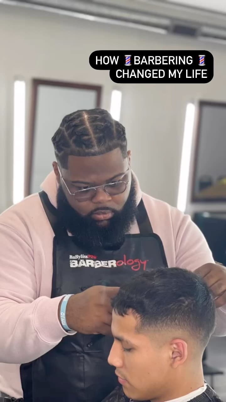 danny cutting hair
